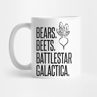 Bears Beets Battlestar Galactica Bubble-free Mug